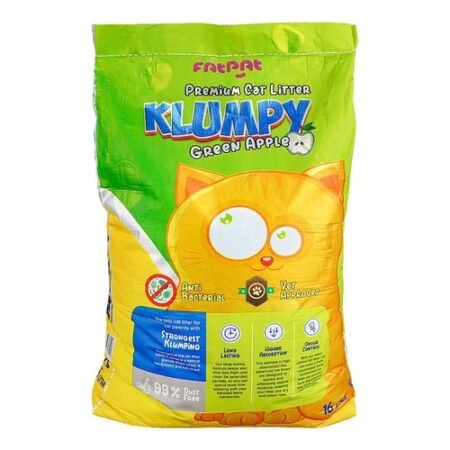 Super Klumpy Cat Litter – Green Apple - 16 L
