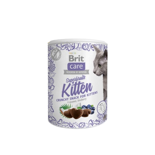 Brit Care Cat Snack Superfruits Kitten 100g