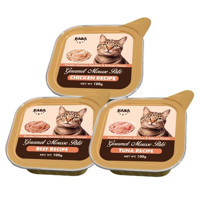 EASA Gourmet Mousse Pate Can for cat
