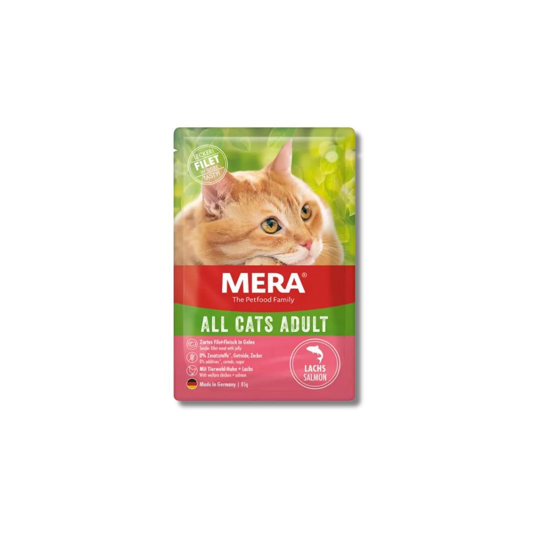 MERA All Cats Adult Wet Cat Food with Salmon 85g