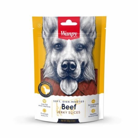 Wanpy Jerky Twists Dog Beef Dog Treat