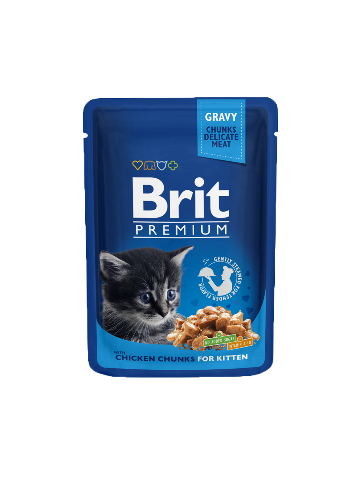 Brit Kitten Chicken Chunks Pouch