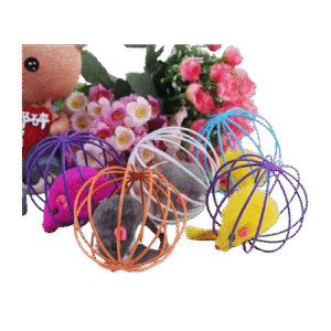 CAT CAGE MOUSE BALL