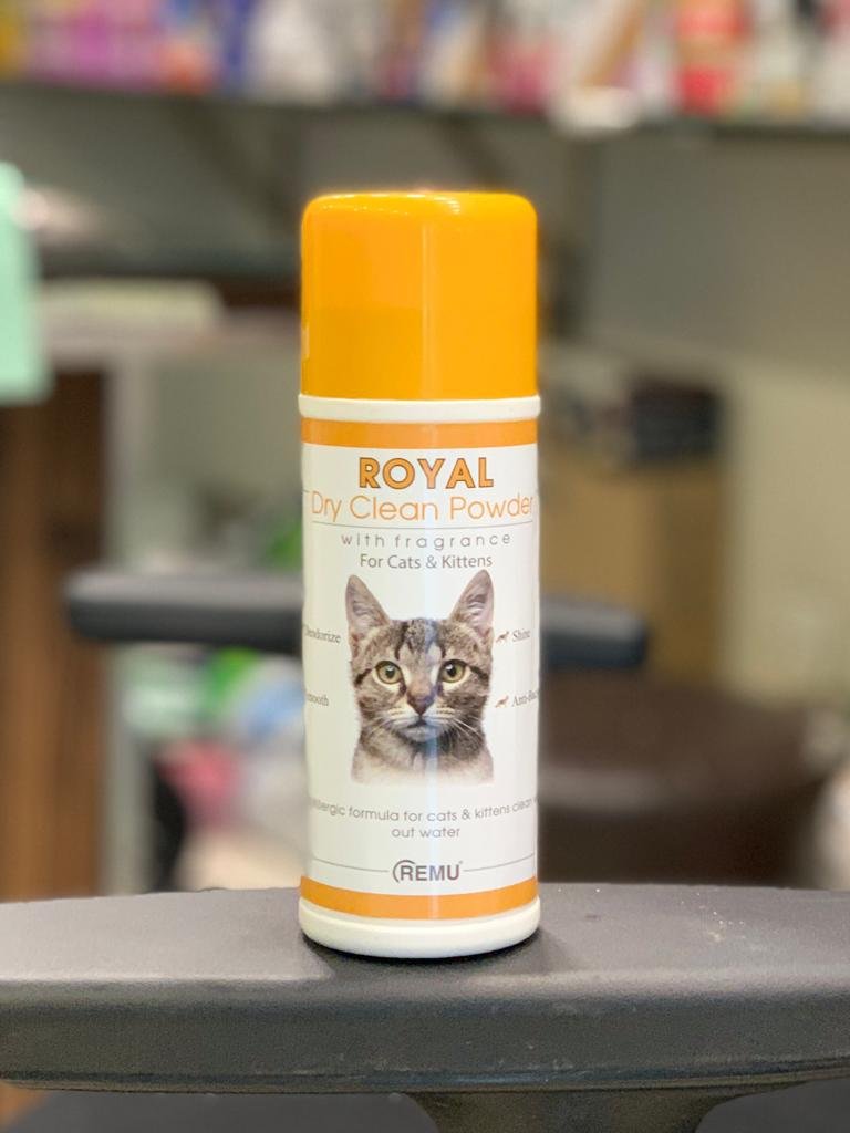 Remu Royal Dry Clean Powder For Cats