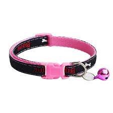 Denim Cat & Dog Collar Bone Print With Bell
