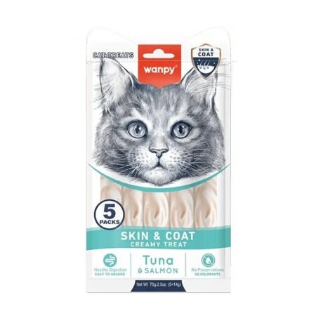 Wanpy Skin & Coat Creamy Treat Tuna & Salmon