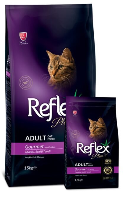 Reflex Plus Gourmet Adult Cat Food with Chicken