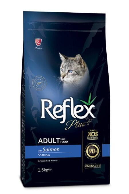 Reflex Plus Adult Cat Food with Salmon 1.5kg