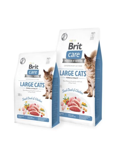 Brit Care Cat Grain-Free Large Cats Power And Vitality