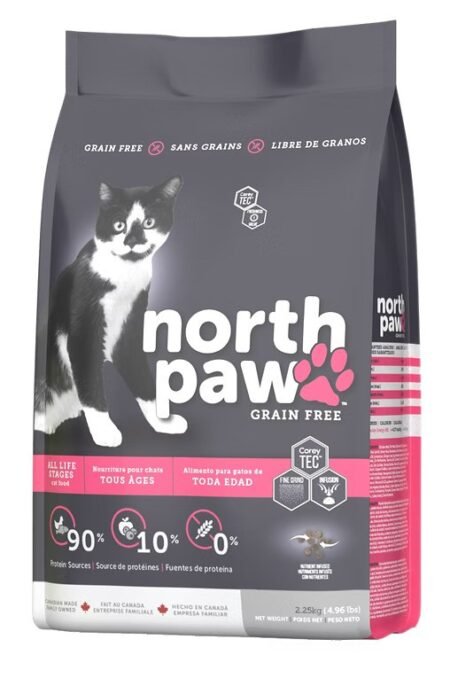 North Paw Grain Free All Life Stages Adult Cat Food 2.72kg