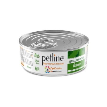 Petline Premium Tin Beef And Liver – 80 Gram