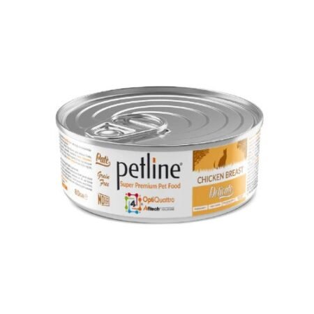 Petline Premium Tin Chicken – 80 Gram