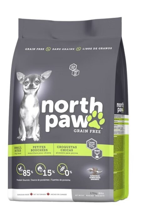 North Paw Grain Free Small Bites Dog Food 2.72kg