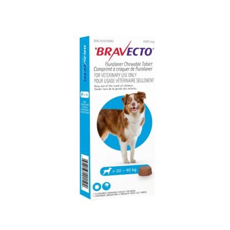 Bravecto Tablet for Large Dogs / 20KG to 40 KG
