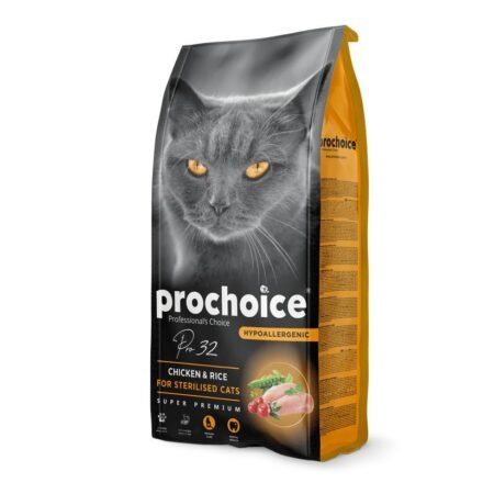 Prochoice Pro32 Chicken & Rice Recipe | Adult Cat - 15 KG