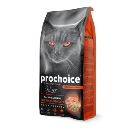 Prochoice Pro33 Salmon & Shrimp Recipe | Adult Cat