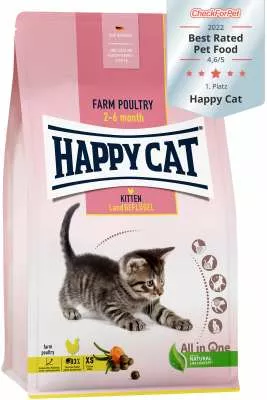 Happy Cat Kitten Farm Poultry