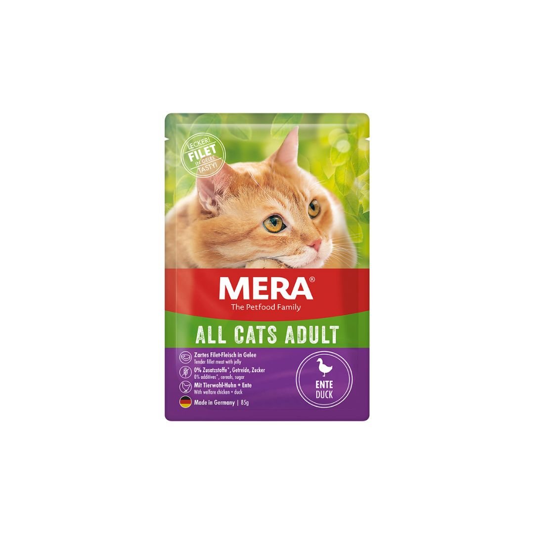 MERA All Cats Adult Wet Cat Food with Duck 85g