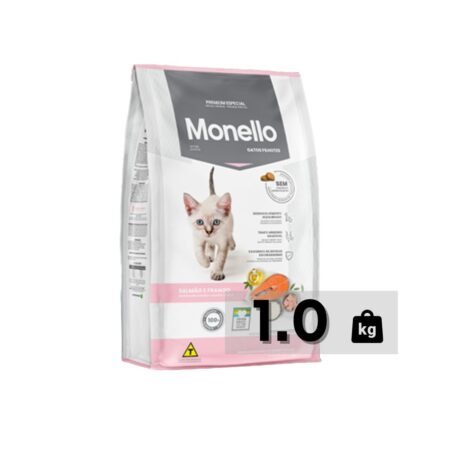 MONELLO KITTEN FOOD SALMON AND CHICKEN – 1 KG