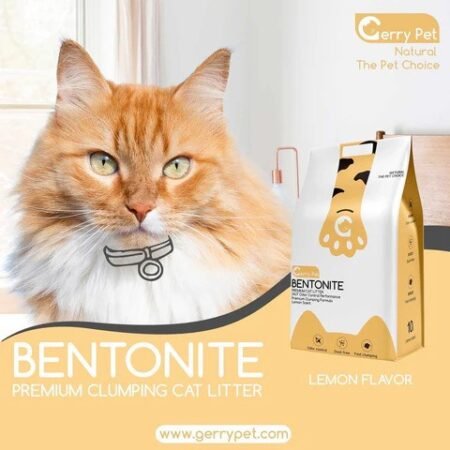 Gerry Pet Bentonite Cat Litter (Scented) 10L - Lemon