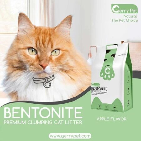 Gerry Pet Bentonite Cat Litter (Scented) 10L - Apple